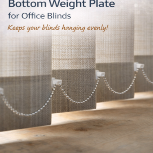 Bottom Weight Plate for Blinds